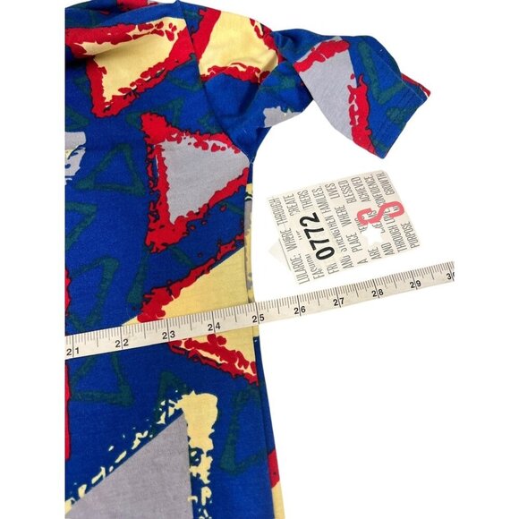 LuLaRoe Irma Women's Navy Blue Top - Picture 4 of 5